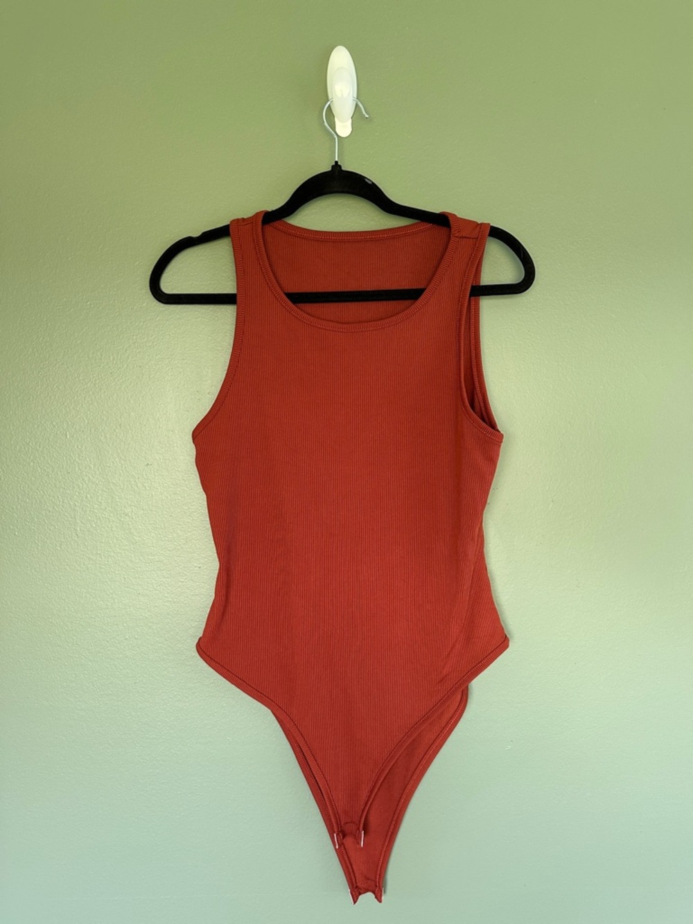 Ribbed Tank One-Piece Bodysuit